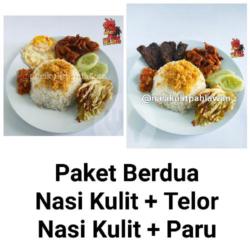 Nasi Kulit Telor Dan Nasi Kulit Paru