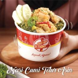 Rice Bowl Cumi Salted Egg