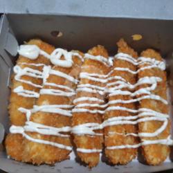 Pisang Crispy Vanila Susu