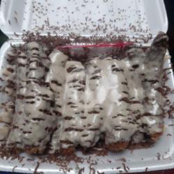 Pisang Coklat Parut Glaze Tiramisu