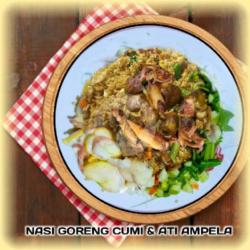 Nasi Goreng Ati Ampel Cumi Asin