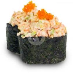 Crunchy Salmon Gunkan