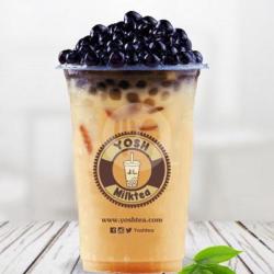 Hazelnut Milktea With Topping