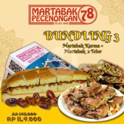 Bundling 3 (martabak Kurma   Martabak Special 2 Telor)