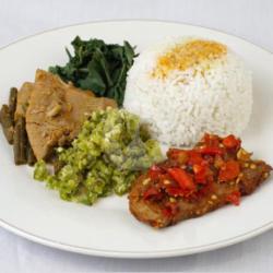 Nasi Dendeng Balado