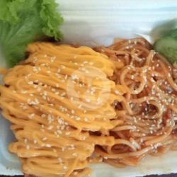 Spageti Chicken Clup Sauce Cheese