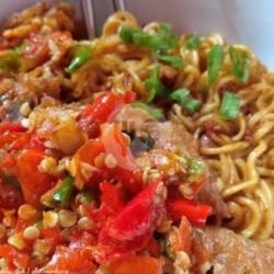 Indomie Goreng Telur Sambal Geprek Mie Goreng Sambal Geprek