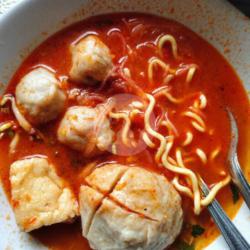 Bakso Telor Kuah Merah