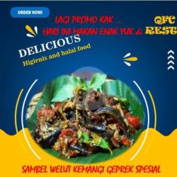 Lauk Welut Goreng Sambal Kemangi