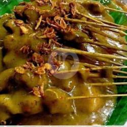 Sate Padang Full Daging   Ketupat