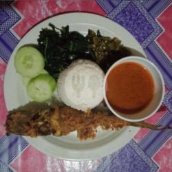 Nasi Sayur   Sambel   Lele Goreng