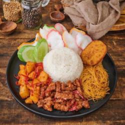 Nasi Uduk Perkedel Kentang