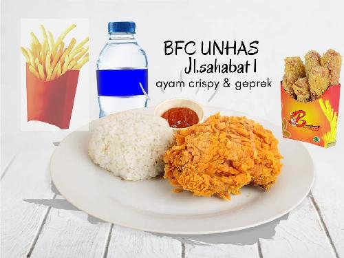 BFC Ayam Crispy & Geprek, Jl.Sahabat Raya Unhas