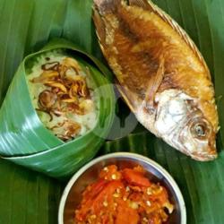 Paket Nasduk Ikan Nilla Goreng