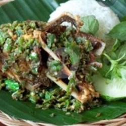 Nasi Bebek Sambel Ijo