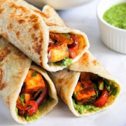 Veg. Kathi Roll