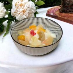 Puding Almond Buah