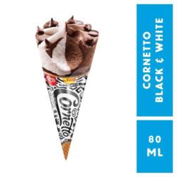 3 Cornetto Jr Black White