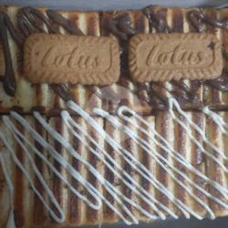 Roti Bakar Lotus Biscoff Choco Crunchy