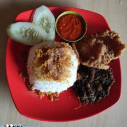 Nasi Liwet Kulit Gepuk Sapi