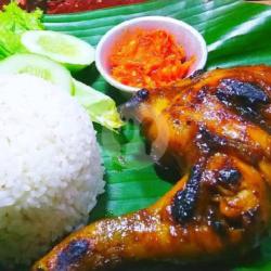 Ayam Bakar Paha Madu   Nasi