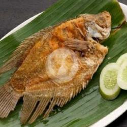 Nasi Penyetan Mujair   Tahu Tempe