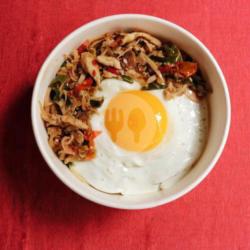 Emi Ayam Sambal Matah   Ceplok