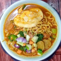 Mie Nyemek Ati Ampela Bakso Ayam Sosis