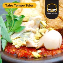 Tahu Tempe Telur Penyet   Nasi