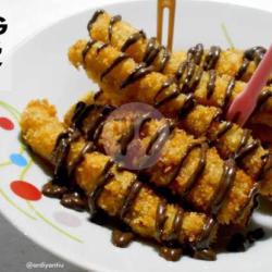 Pisang Crispy Susu Coklat