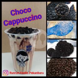 Choco Cappuccino   Topping (jelly/bubble/oreo/chocochip/keju)