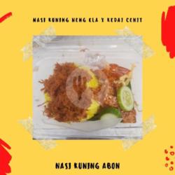 Nasi Kuning Abon