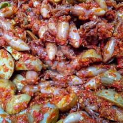 Sambal Goreng Cumi Asin Dgn Tempe   Nasi Putih