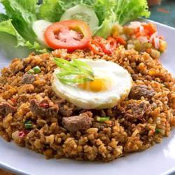 Nasi Goreng Telur Ikan Asin ( Pedas)