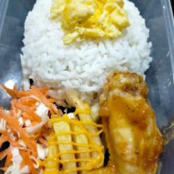 Nasi Chicken Wing