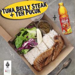 Tuna Belly Steak   Teh Pucuk