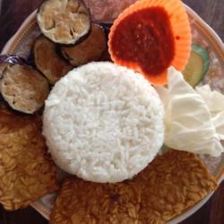 Nasi Tempe, Terong