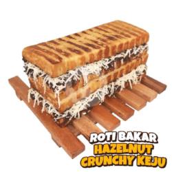 Roti Bakar Hazelnut Crunchy Keju