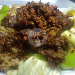 Nasi Goreng Dendeng  Sayur