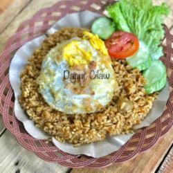 Nasi Goreng Pedas Gila   Telor Krispi