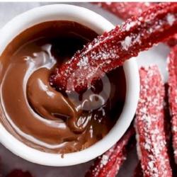 Churros Crunchy Red Velvet