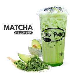 Matcha Melon ( Jelly Boba Habis )