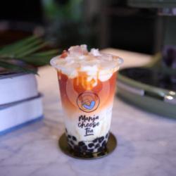 Kuta Sunbeam Cheese   Topping Bubble (thai Tea)