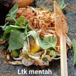 Lotek Mentah   Lontong   Tahu