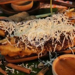 Pisang Tanduk Coklat Keju Susu