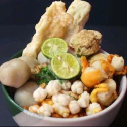 Boci Kuah Seblak Telur   Bakso