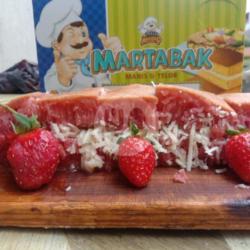 Redvelvet Martabak Strawberry Coklat