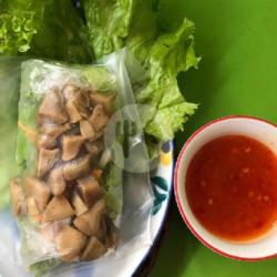 Lumpia Jamur   Daun Mint