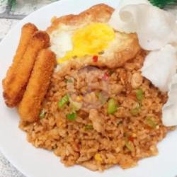 Nasi Goreng Nugget Ayam Stik