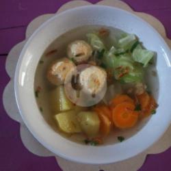 Sop Bakso Ayam (3)   Nasi